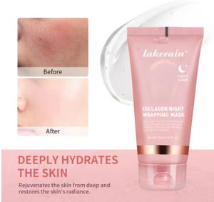 Korean Deep Collagen Mask Peel Off Mask Face Anti Wrinkle Lifting Skin Care Masks Bio Pack Night Wrapping Woman Overnight Skin